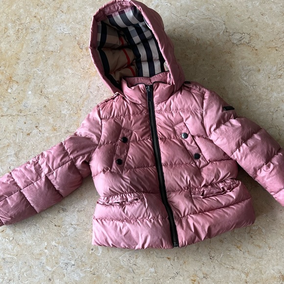 Burberry kids winter coat